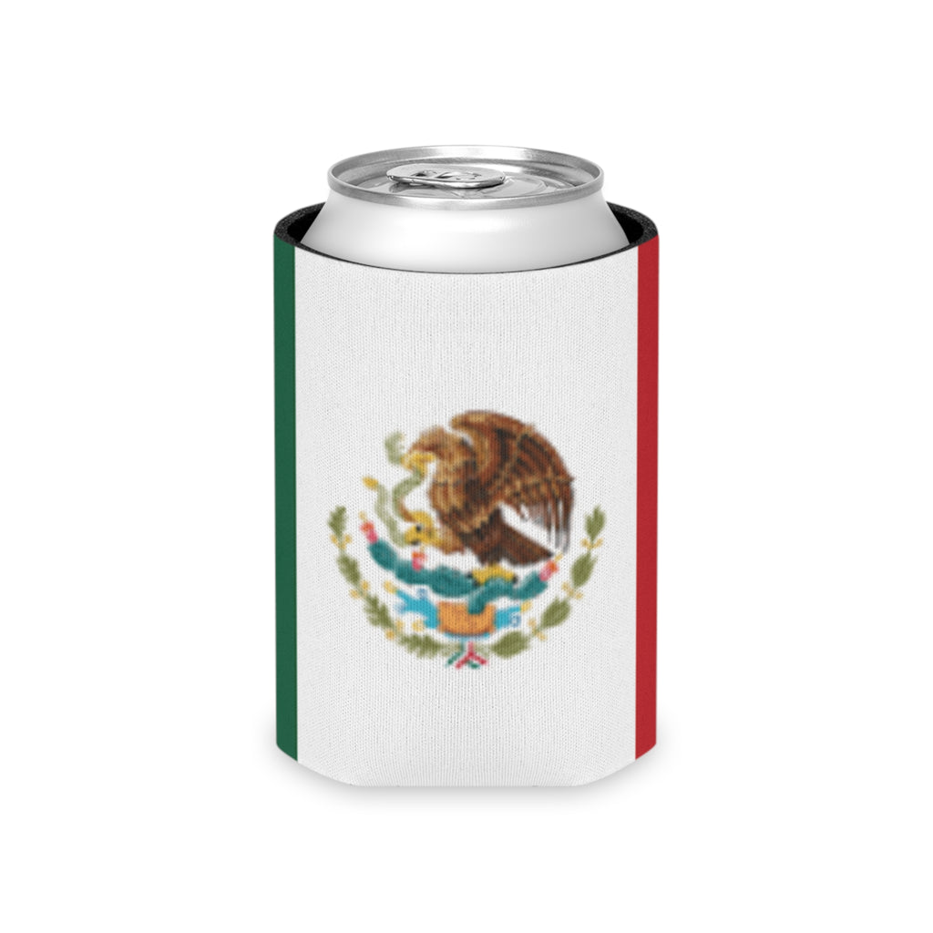 Mexico Flag Can Cooler | Soccer Fan Koozie (GOOOAL Accent)