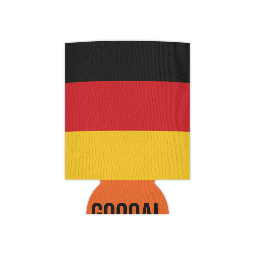 Germany Flag Can Cooler | Soccer Fan Koozie (GOOOAL Accent)