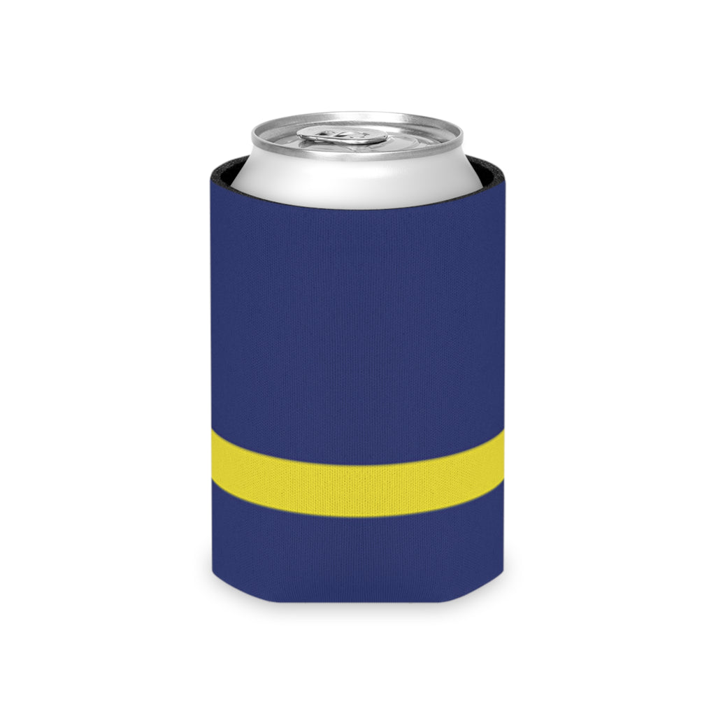 Curaçao Flag Can Cooler | Soccer Fan Koozie (GOOOAL Accent)