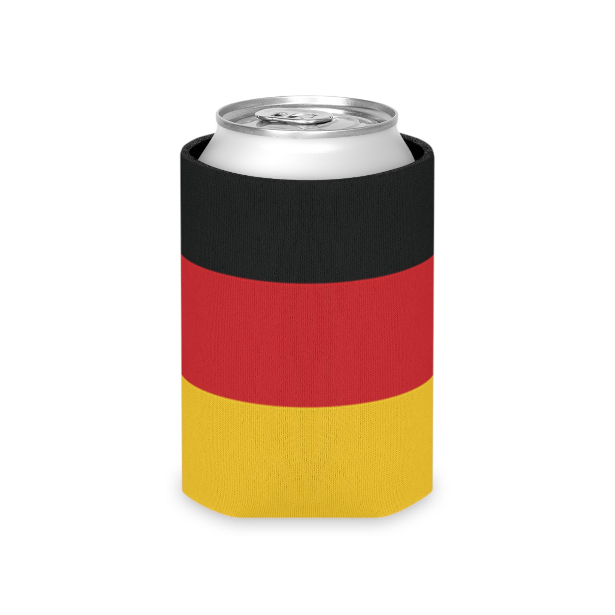 Germany Flag Can Cooler | Soccer Fan Koozie (GOOOAL Accent)