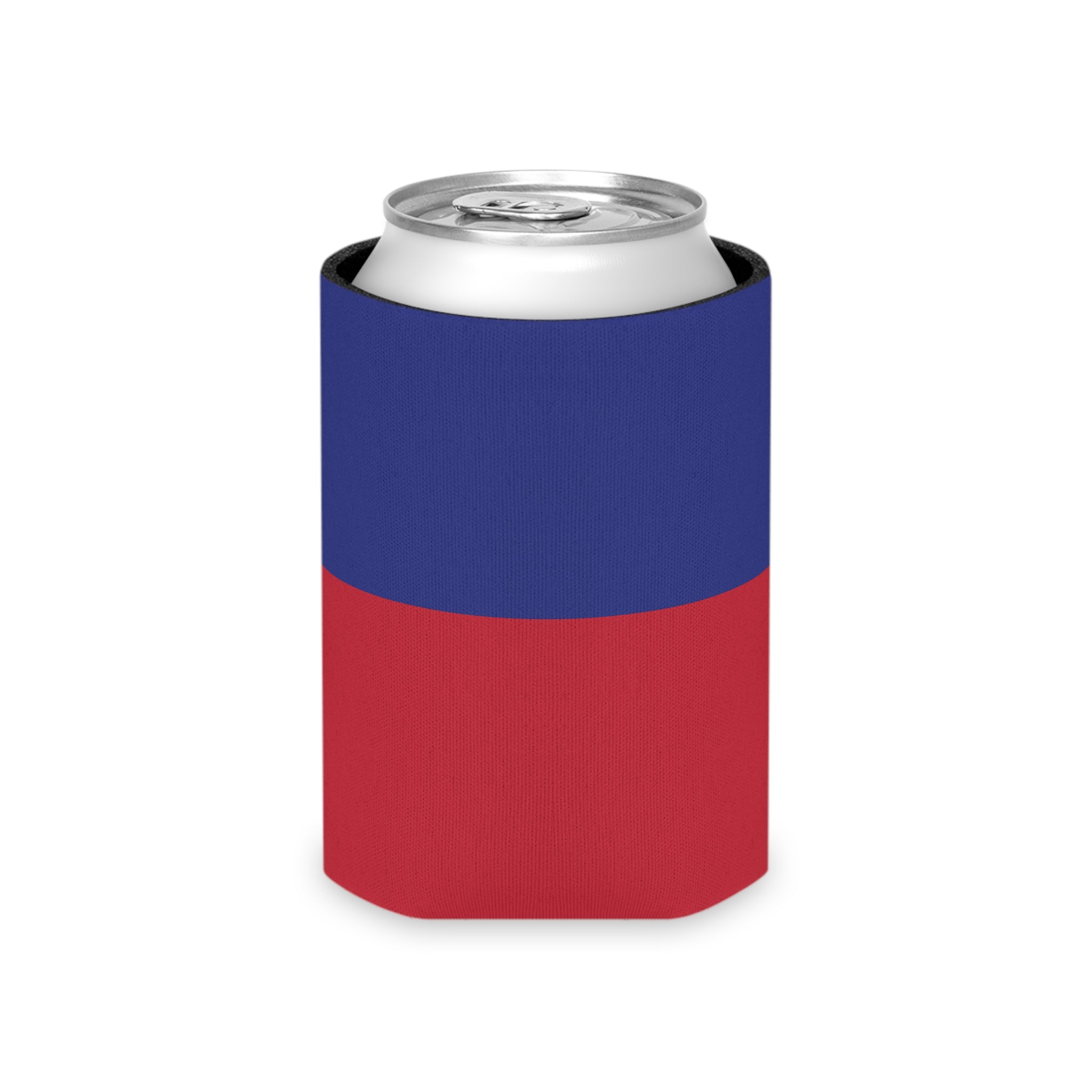 Haiti Flag Can Cooler | Soccer Fan Koozie (GOOOAL Accent)