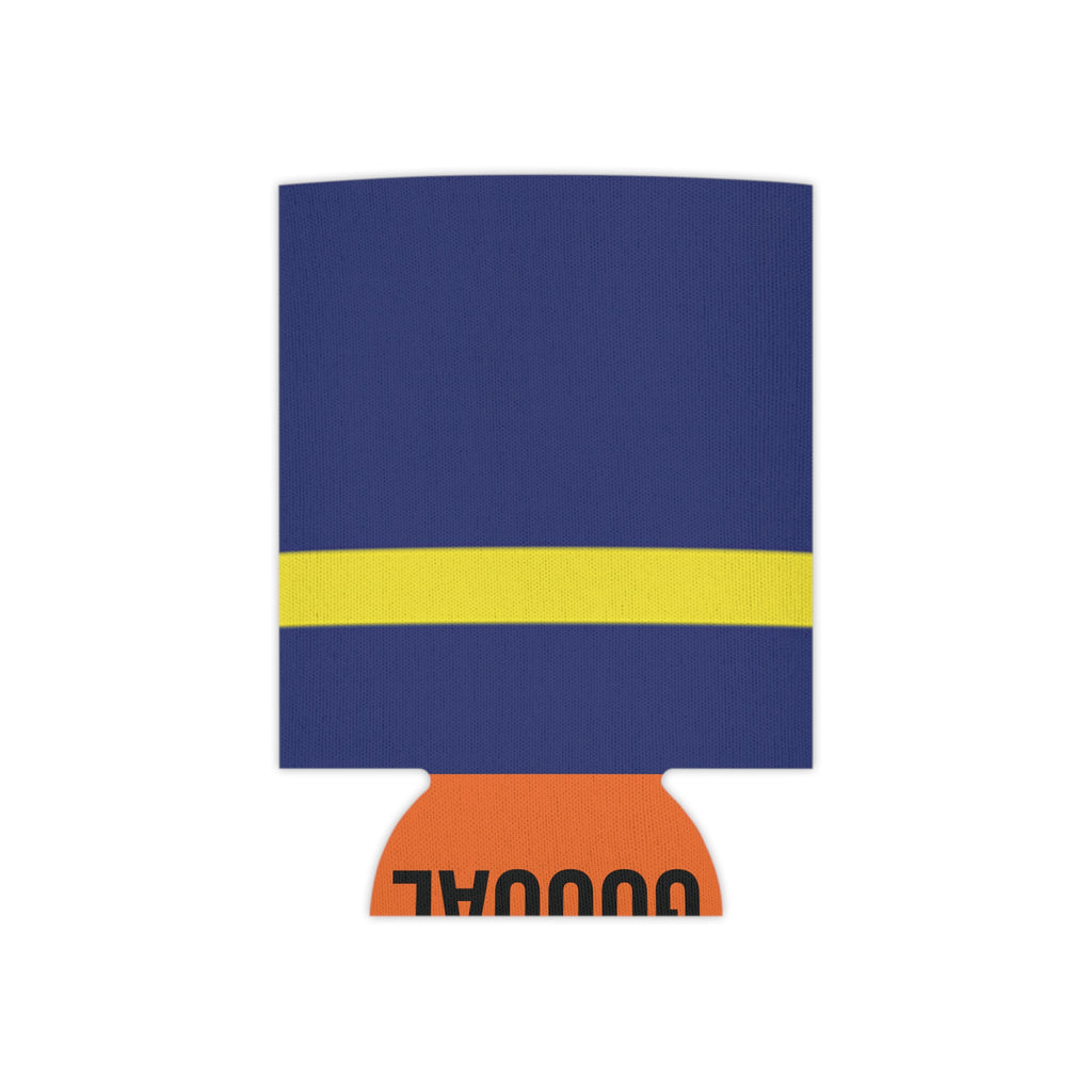 Curaçao Flag Can Cooler | Soccer Fan Koozie (GOOOAL Accent)