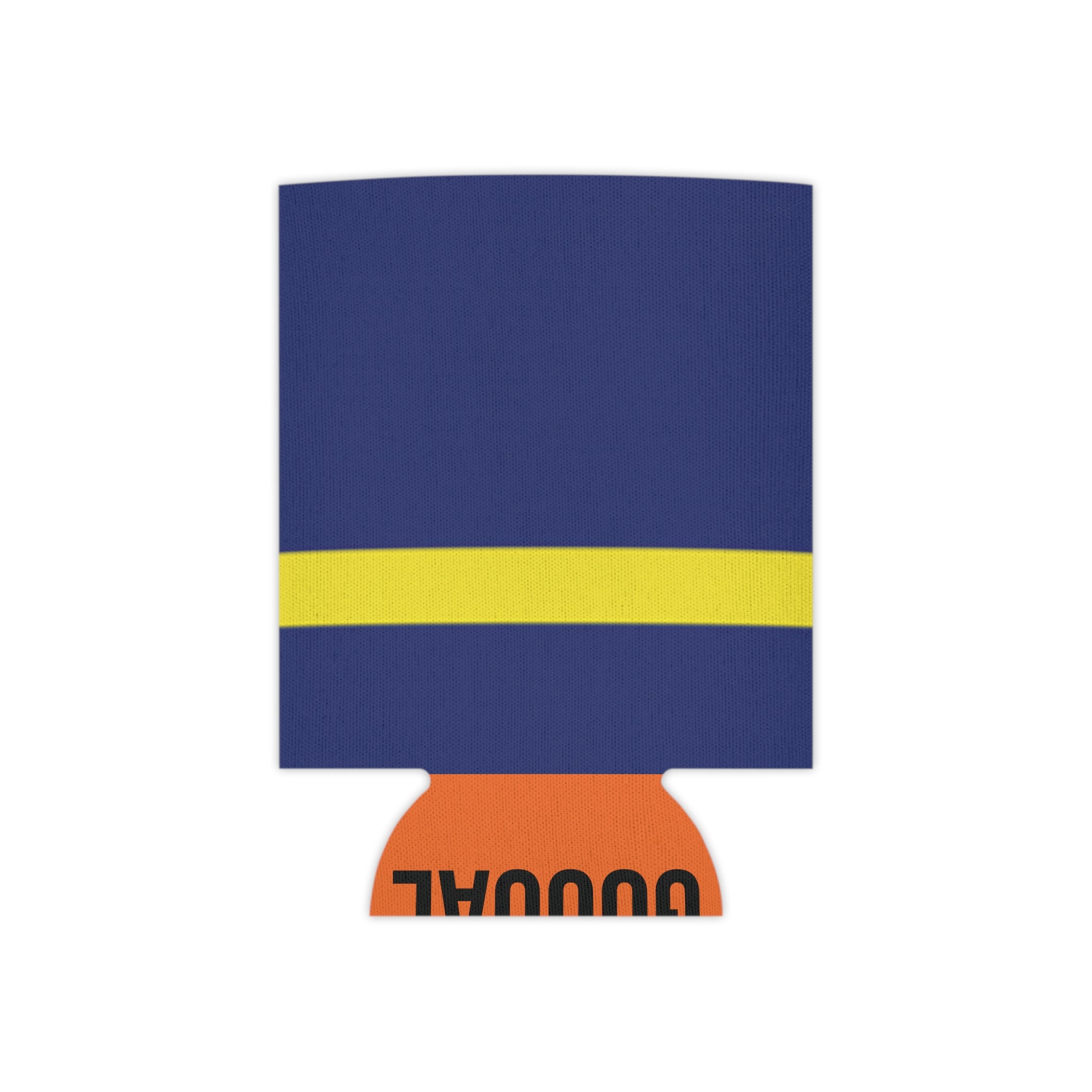 Curaçao Flag Can Cooler | Soccer Fan Koozie (GOOOAL Accent)